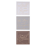 Be Strong and Courageous Three-Piece Magnetic Set