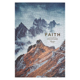 Faith Can Move Mountains 1000 Piece Cardboard Puzzle