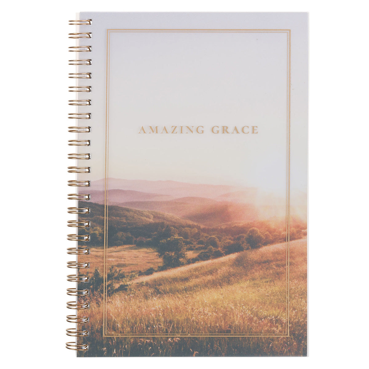 Amazing Grace Wirebound PVC Notebook