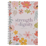 Strength and Dignity Wirebound Notebook