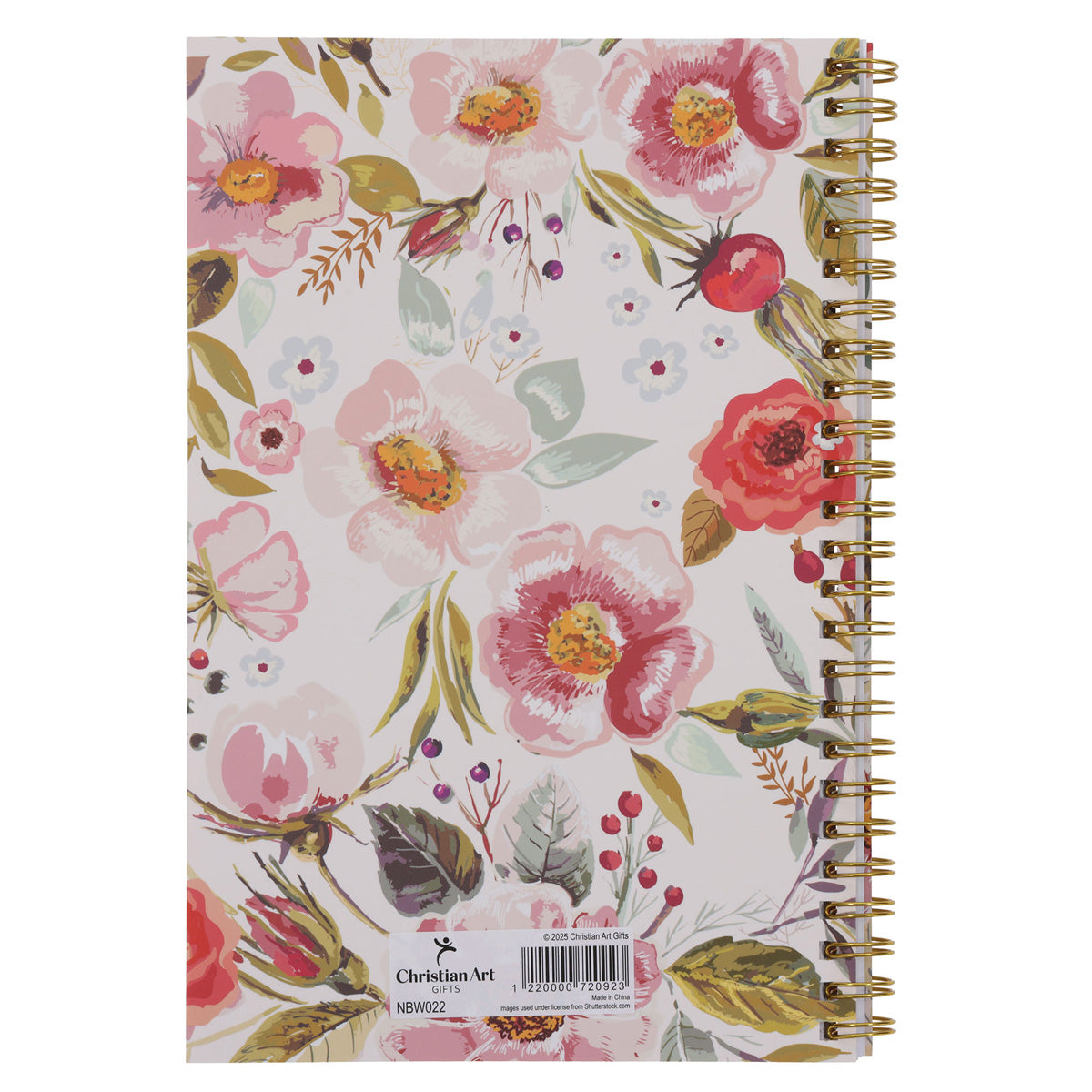 Amazing Grace How Sweet the Sound Wirebound Notebook
