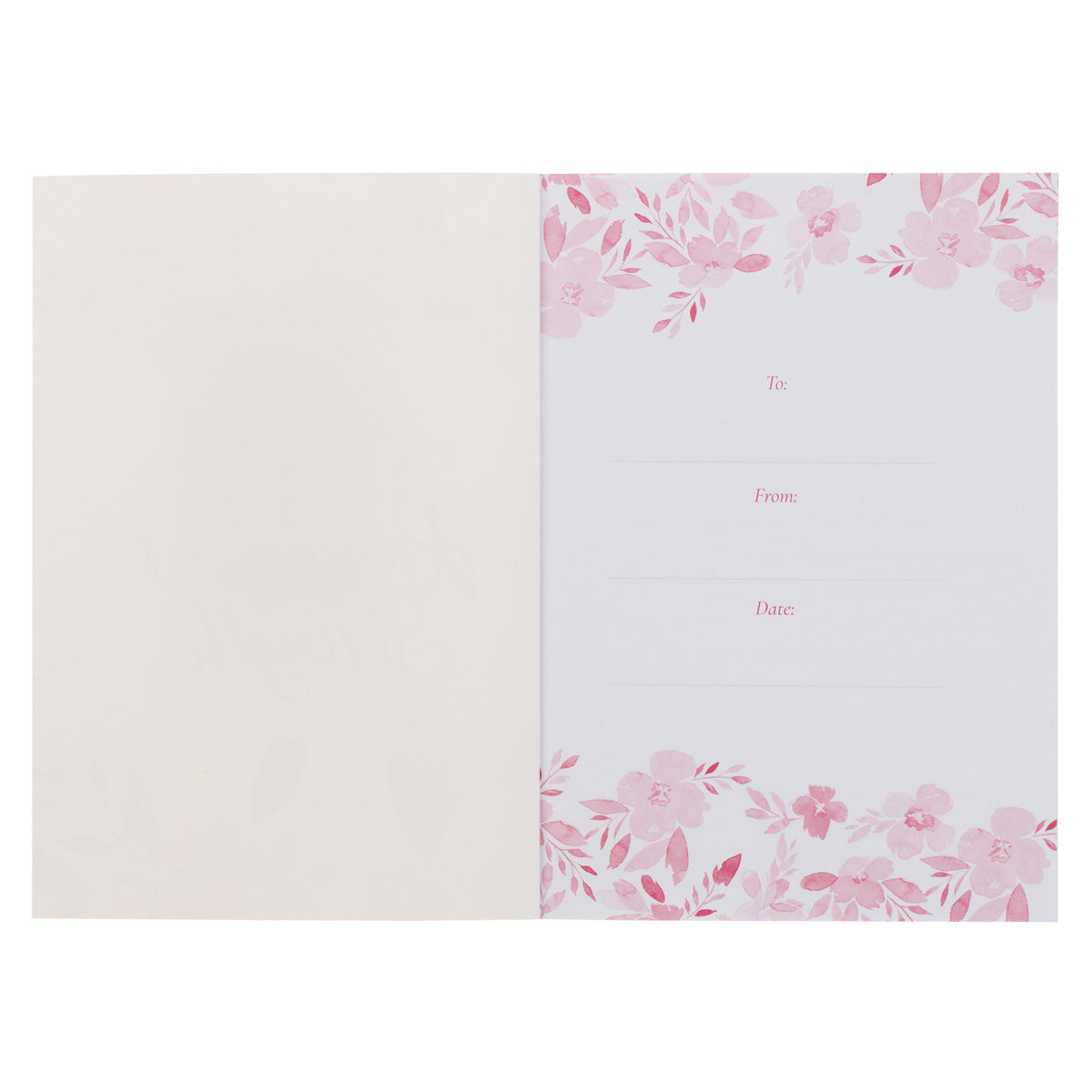 Those Who Hope In the Lord Will Renew Their Strength Floral Notebook