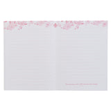 Those Who Hope In the Lord Will Renew Their Strength Floral Notebook