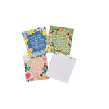 Floral Scripture Cards with Stand