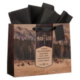 Man of God Landscape Gift Bag with Gift Tag