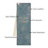 Be Still and Know Faux Leather Bookmark