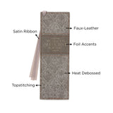 He Said to Me, My Grace Is Sufficient for You Faux Leather Bookmark