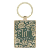 Be Still Metal Keychain