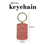 Those Who Trust in the Lord Will Renew Their Strength Metal Keychain