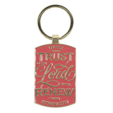 Those Who Trust in the Lord Will Renew Their Strength Metal Keychain