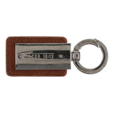 Stand Firm in the Faith Faux Leather Keychain