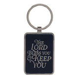 The Lord Bless You and Keep You Metal Keychain