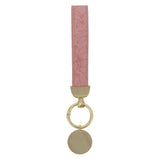 Trust in the Lord Faux Leather Wristlet Keychain with Charm