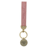 Trust in the Lord Faux Leather Wristlet Keychain with Charm