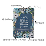 Be Joyful in Hope Clipboard with Notepad