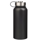 Man of God Black Stainless Steel Water Bottle