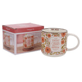 Those Who Trust in the Lord Floral Ceramic Mug