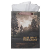 Be Strong in the Lord Portrait Gift Bag with Gift Tag