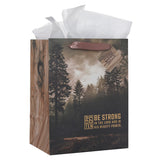 Be Strong in the Lord Portrait Gift Bag with Gift Tag