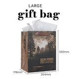 Be Strong in the Lord Portrait Gift Bag with Gift Tag