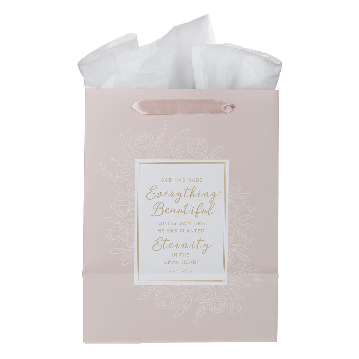 Everything Beautiful Portrait Gift Bag with Gift Tag