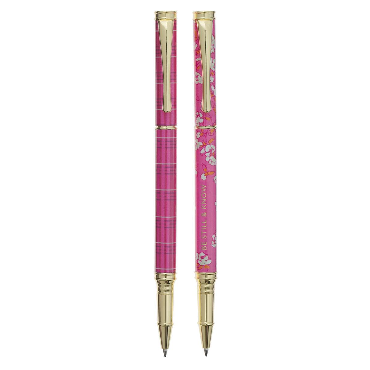 Be Still and Know Two-Piece Pen Set with Black Ink