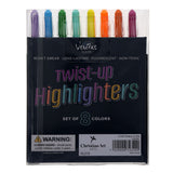 Veritas Twist-Up Eight-Piece Highlighter Set