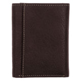 Celtic Cross Brown Genuine Leather Wallet