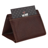 Celtic Cross Brown Genuine Leather Wallet