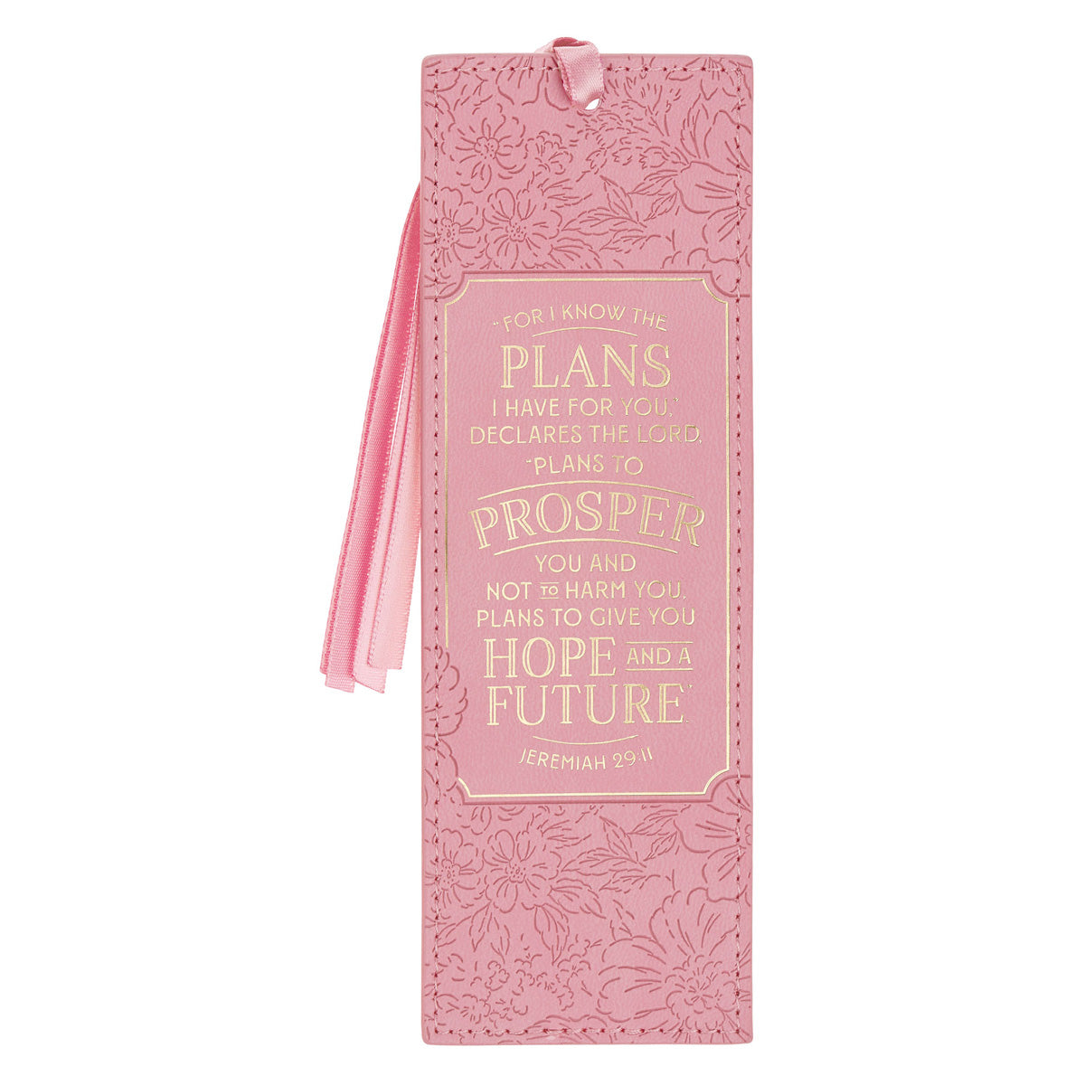 Hope and a Future Faux Leather Bookmark