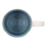 Pray More Worry Less Ceramic Mug with Blue Interior