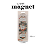 Joyful Patient Faithful Three-Piece Magnetic Set