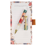 Be Joyful in Hope, Patient in Affliction, Faithful in Prayer Magnetic Notepad with Pen