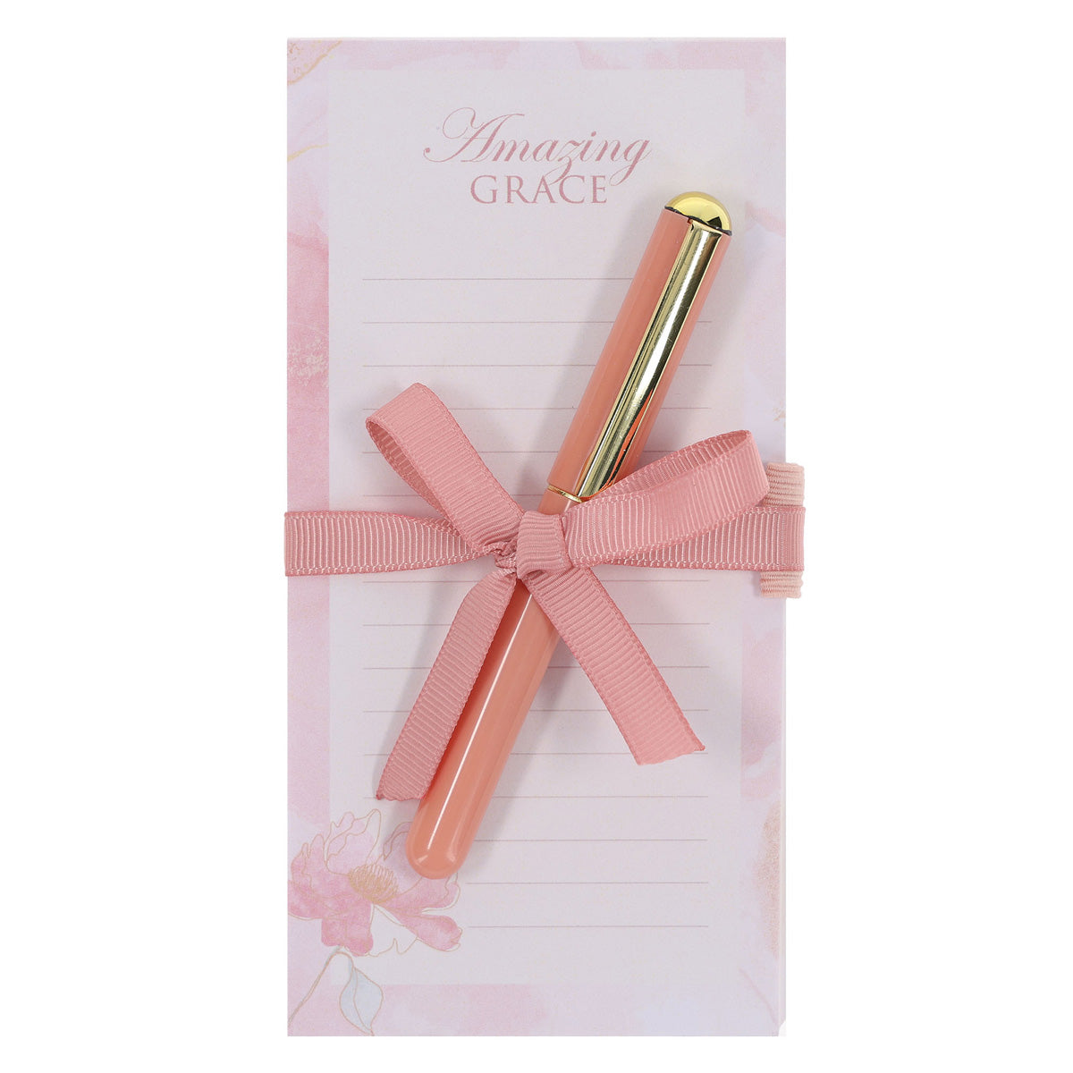 Amazing Grace Magnetic Notepad with Pen
