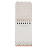 Be Joyful in Hope, Patient in Affliction, Faithful in Prayer Floral Three-Layer Wirebound Notepad