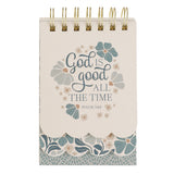 God Is Good All the Time Three-Layer Wirebound Notepad