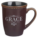 Faith Hope Grace Trust Four-Piece Ceramic Mug Set
