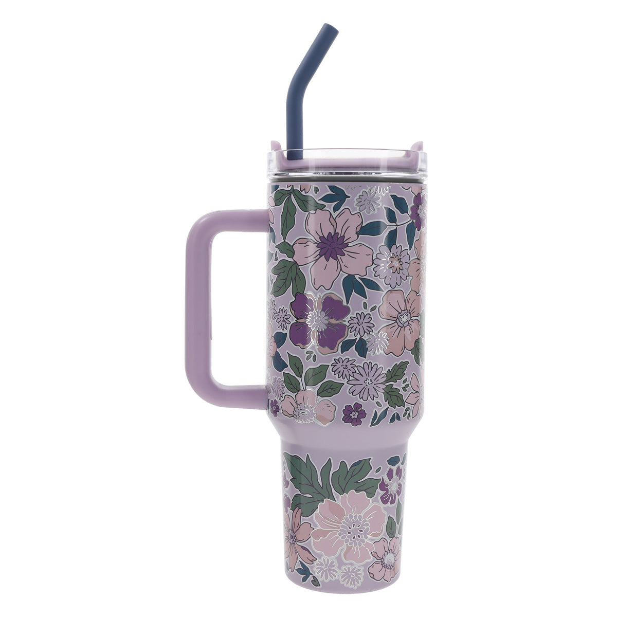 Trust in the Lord with All Your Heart Large Stainless Steel Mug with Handle and Straw