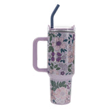 Trust in the Lord with All Your Heart Large Stainless Steel Mug with Handle and Straw