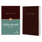 NLT Burgundy Imitation Leather Gift & Award Bible