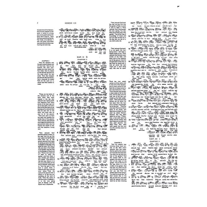 Interlinear Bible Hebrew-Greek-English (Hardcover)