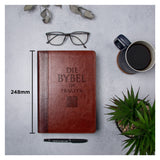 Die Bybel In Praktyk Bruin Kunsleer Bybel Met Duimgrepe