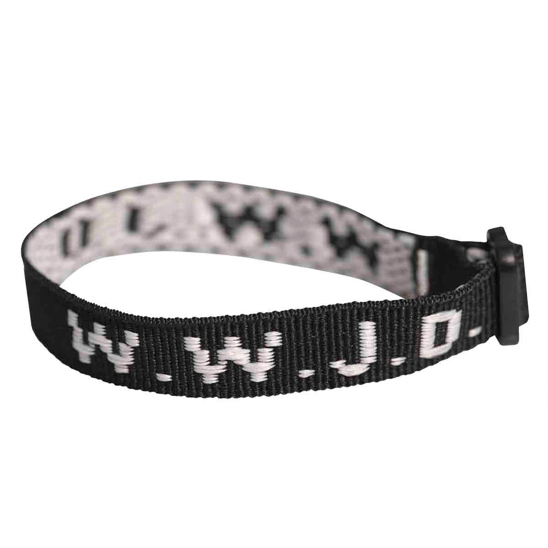 What Would Jesus Do Black (Wriststrap)