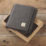 Three Crosses Brown (Genuine Leather Wallet)