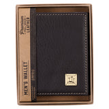 Three Crosses Brown (Genuine Leather Wallet)