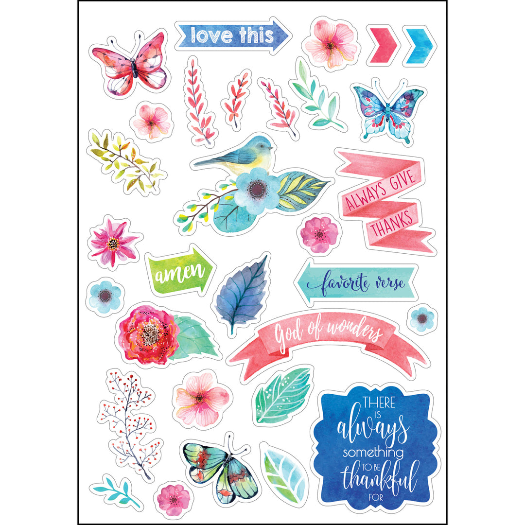 Bible Journaling Stickers (Set Of 3)(Journaling Stickers)