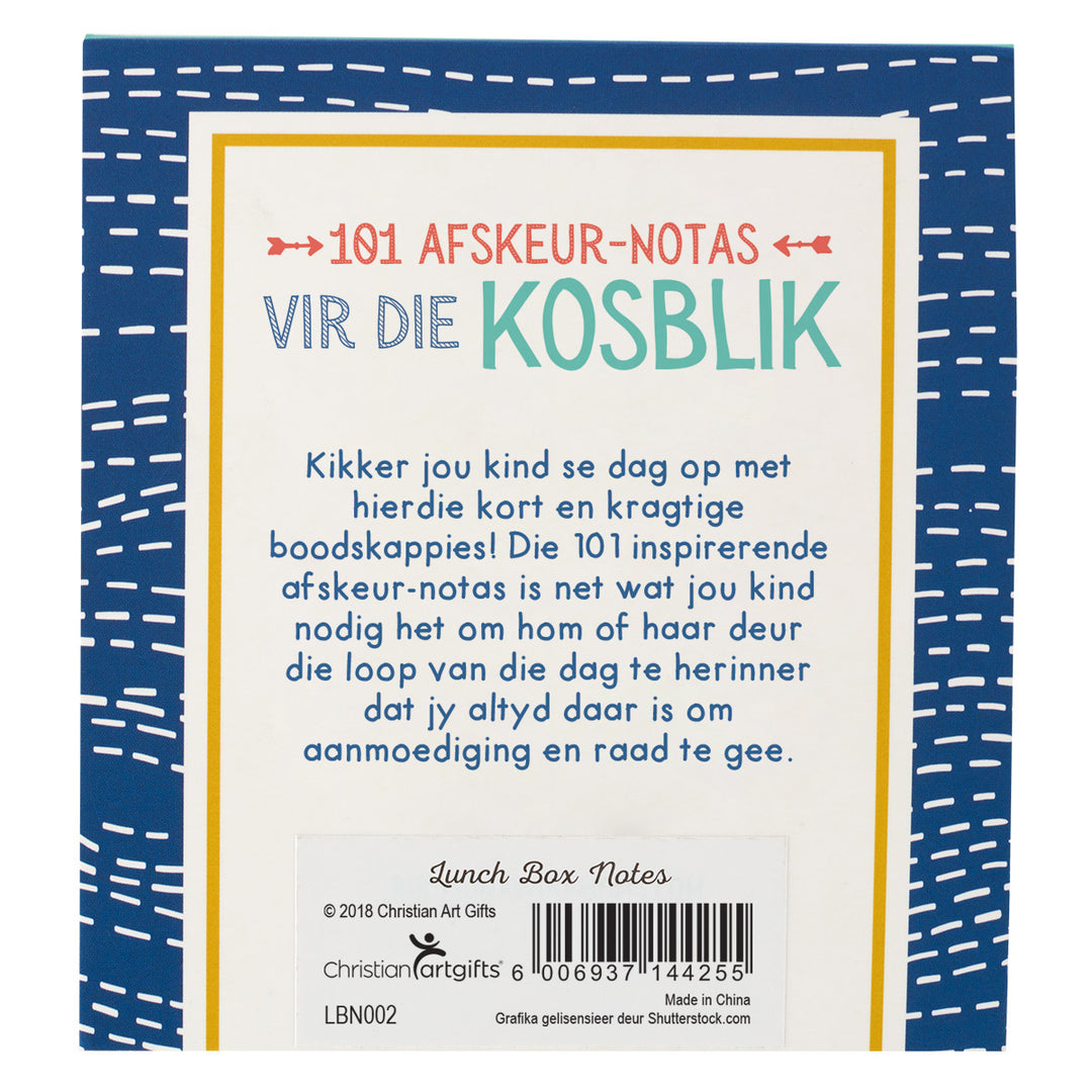 101 Afskeur-Notas Vir Die Kosblik (Lunchbox Notes)