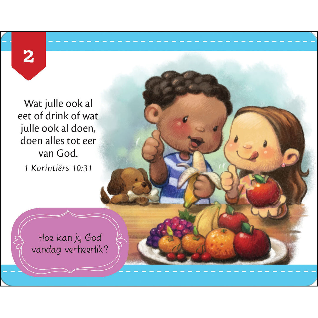 Stil Oomblikke Saam Met God Afrikaans Devotional Cards In Tin