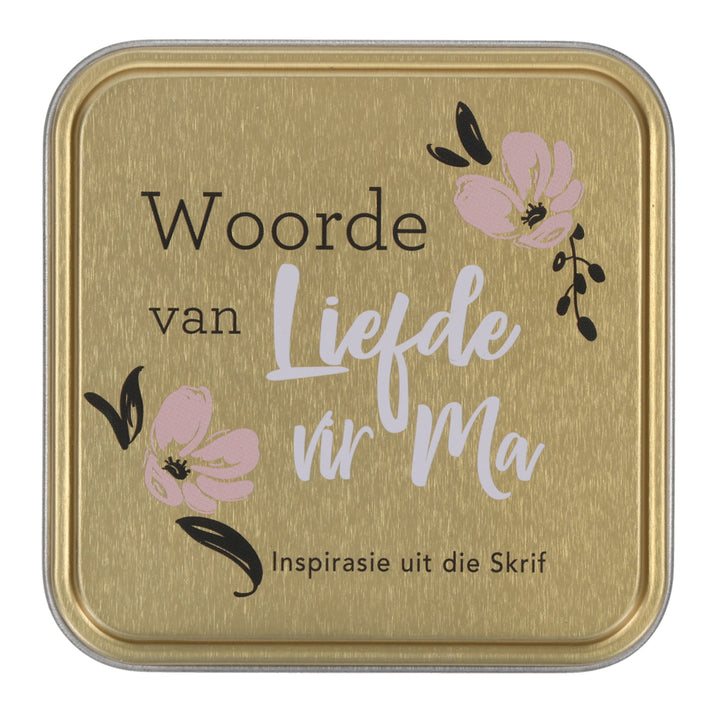 Woorde Van Liefde vir Ma Afrikaans Cards In Tin - Inspirasie uit die Skrif