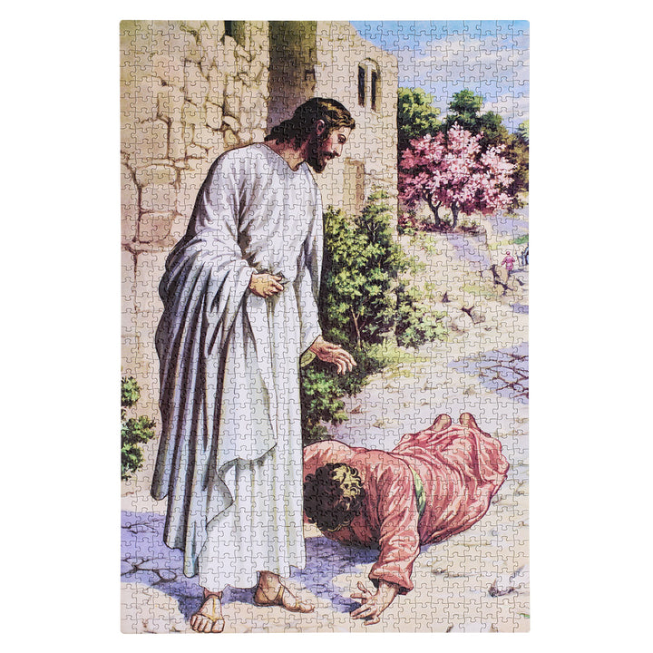 Jesus, Friend And Sinners (1000 Pieces)(Cardboard Puzzle)